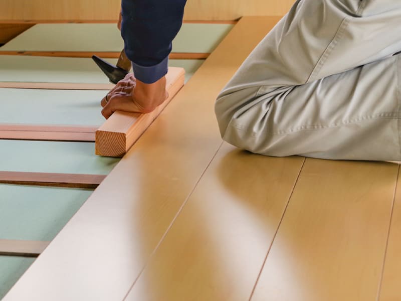 フローリング工事